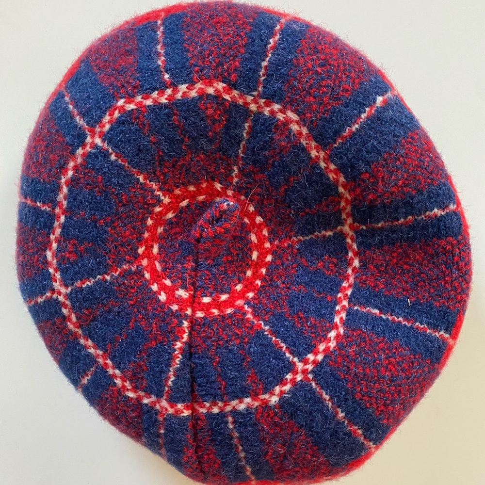 Plaid Beret